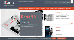 Desktop Screenshot of ksiegarnia.karta.org.pl